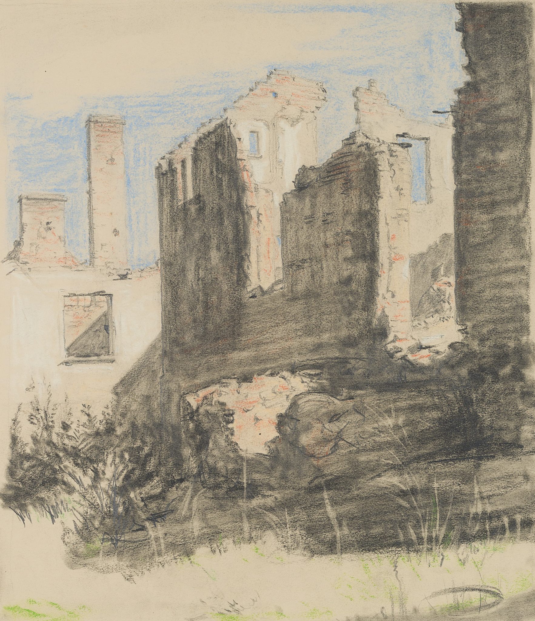 Ruinen in San Gimignano