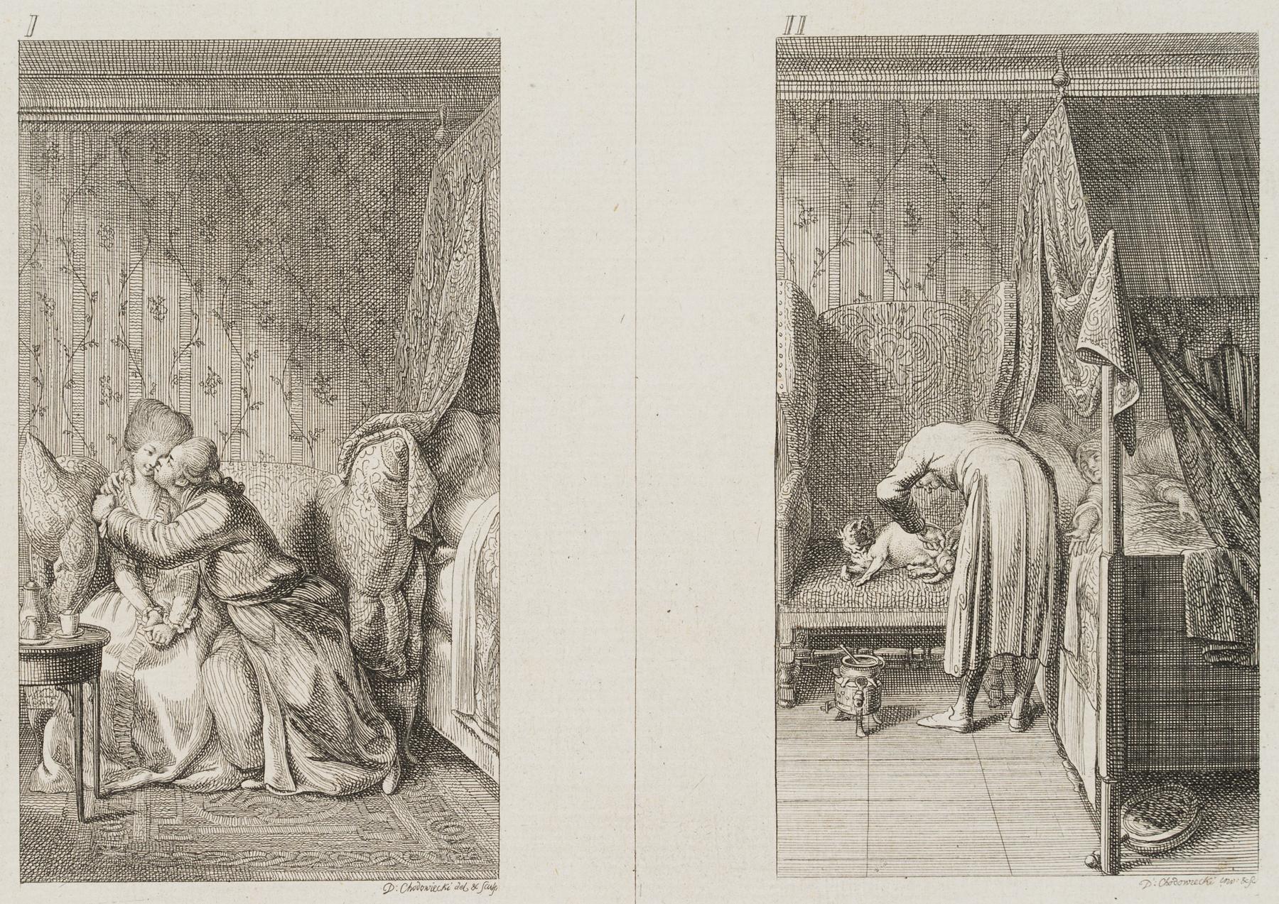 Eheglück auf dem Sofa & Der gichtkranke Mops