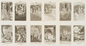 12 Blätter: Sechs Blätter zur neueren Geschichte und sechs Blätter zu Blumauer's Aeneide
