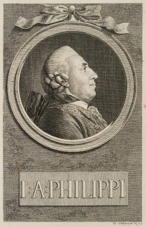 Portrait von J. A. Philippi