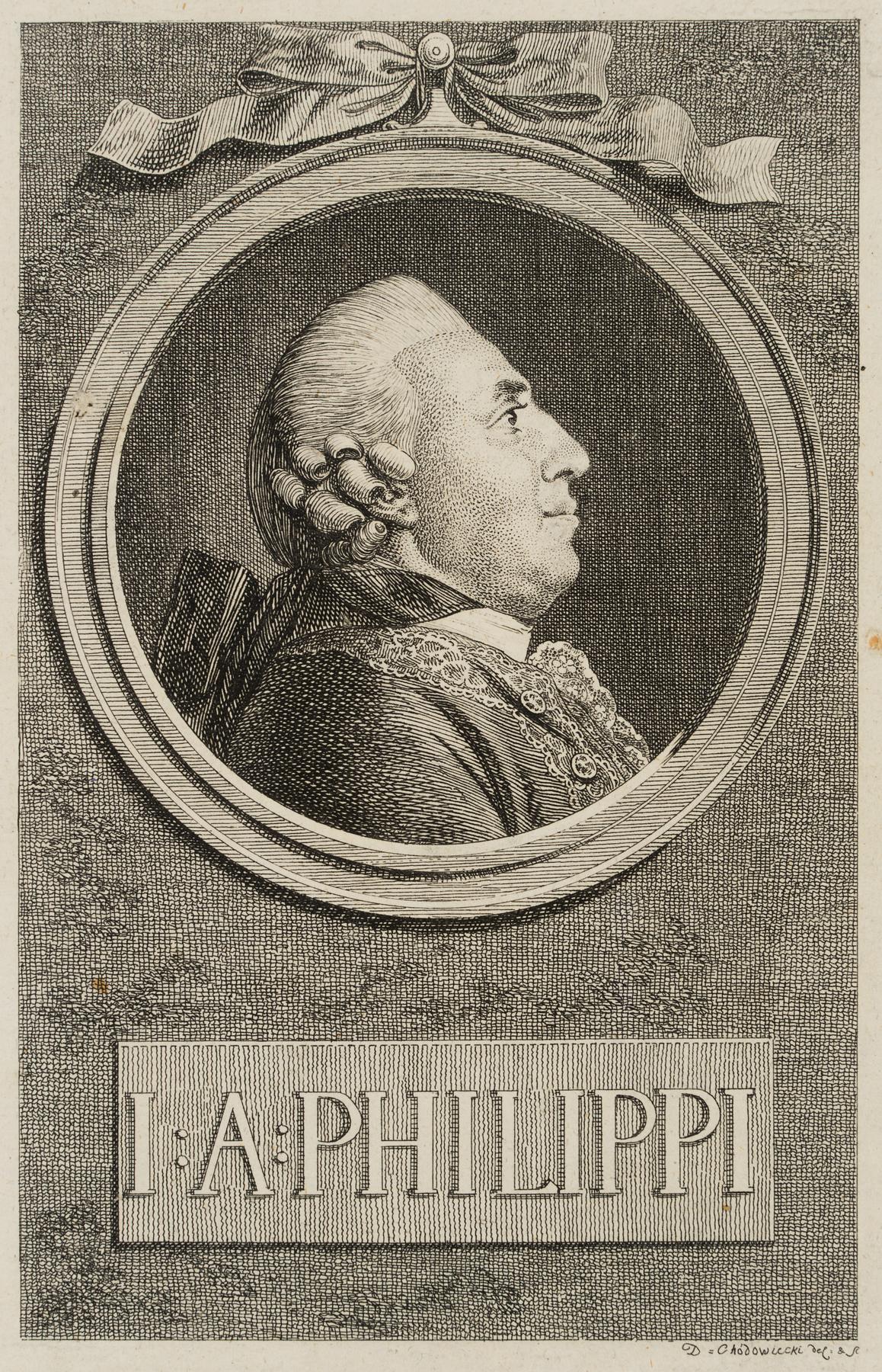Portrait von J. A. Philippi