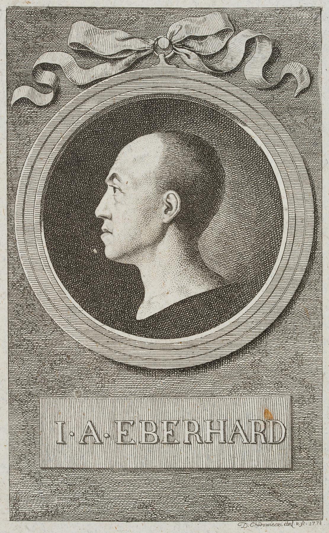 Portrait von Prof. Johann August Eberhard