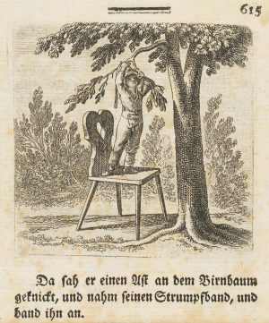 Leopold verbindet den Birnbaum