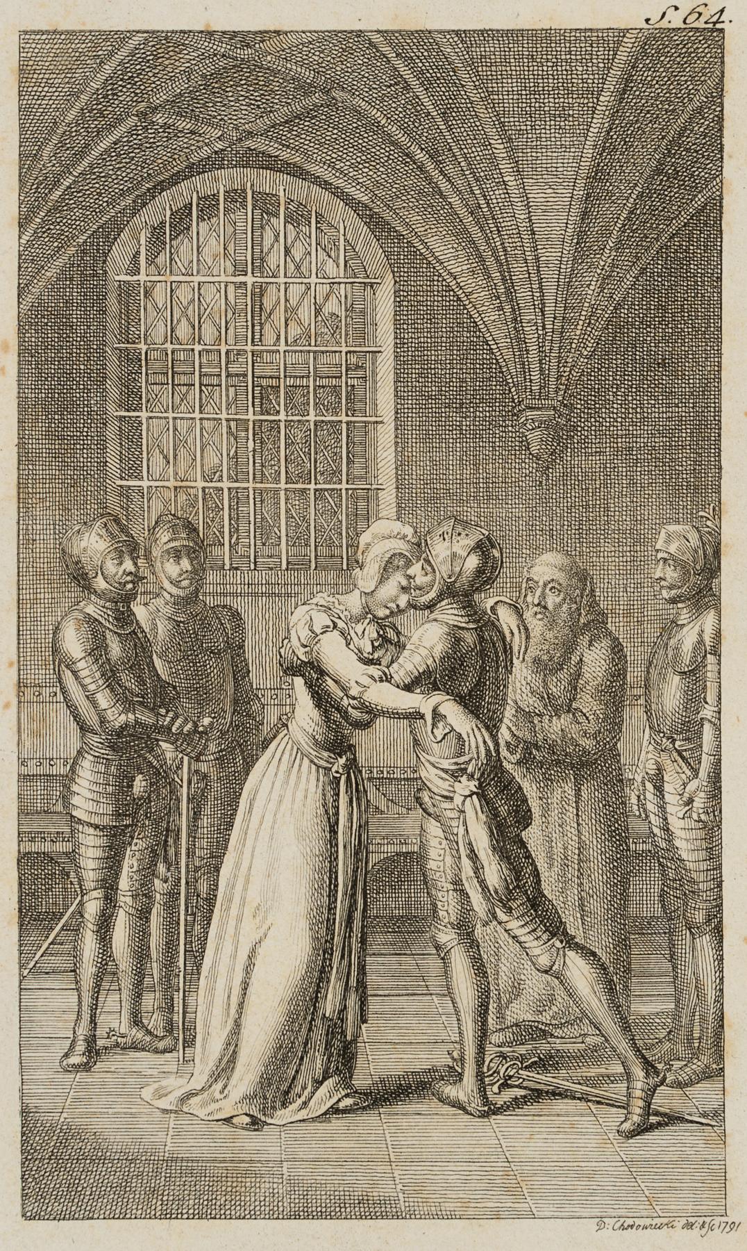 Edmund befreit Albina aus dem schwarzen Turm
