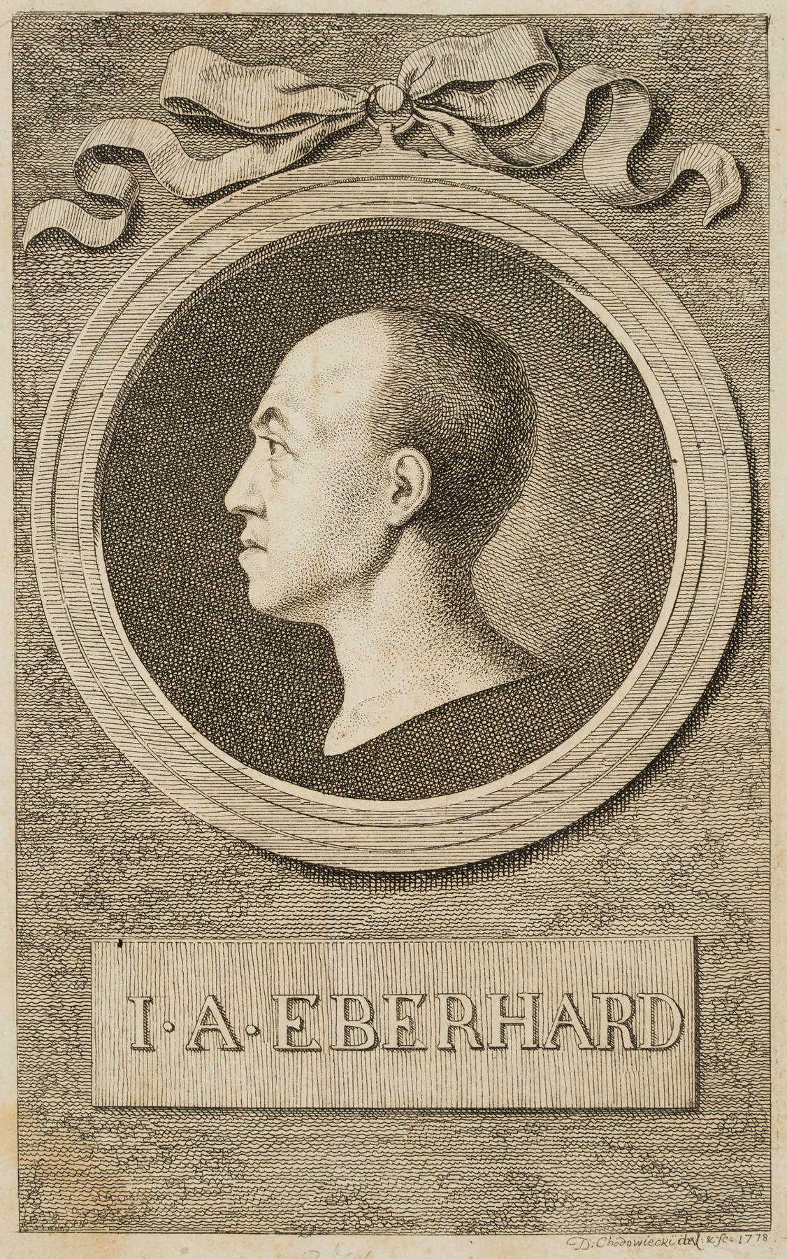 Portrait von Prof. Johann August Eberhard