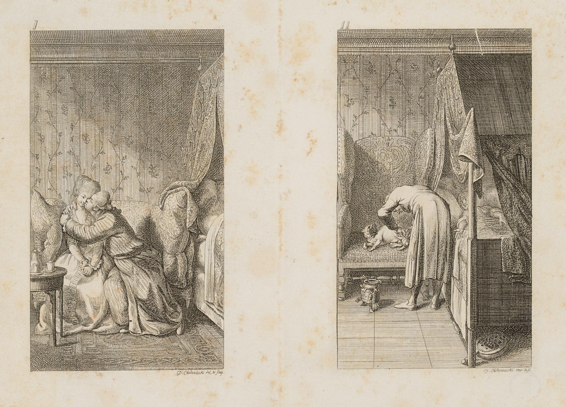 Eheglück auf dem Sofa & Der gichtkranke Mops