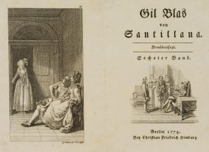 Gil Blas bei Actrise Stella & Empfehlung König Philipps IV.