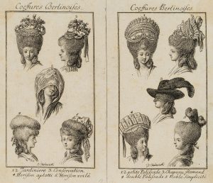 Coeffures Berlinoises, Berliner Haarmoden