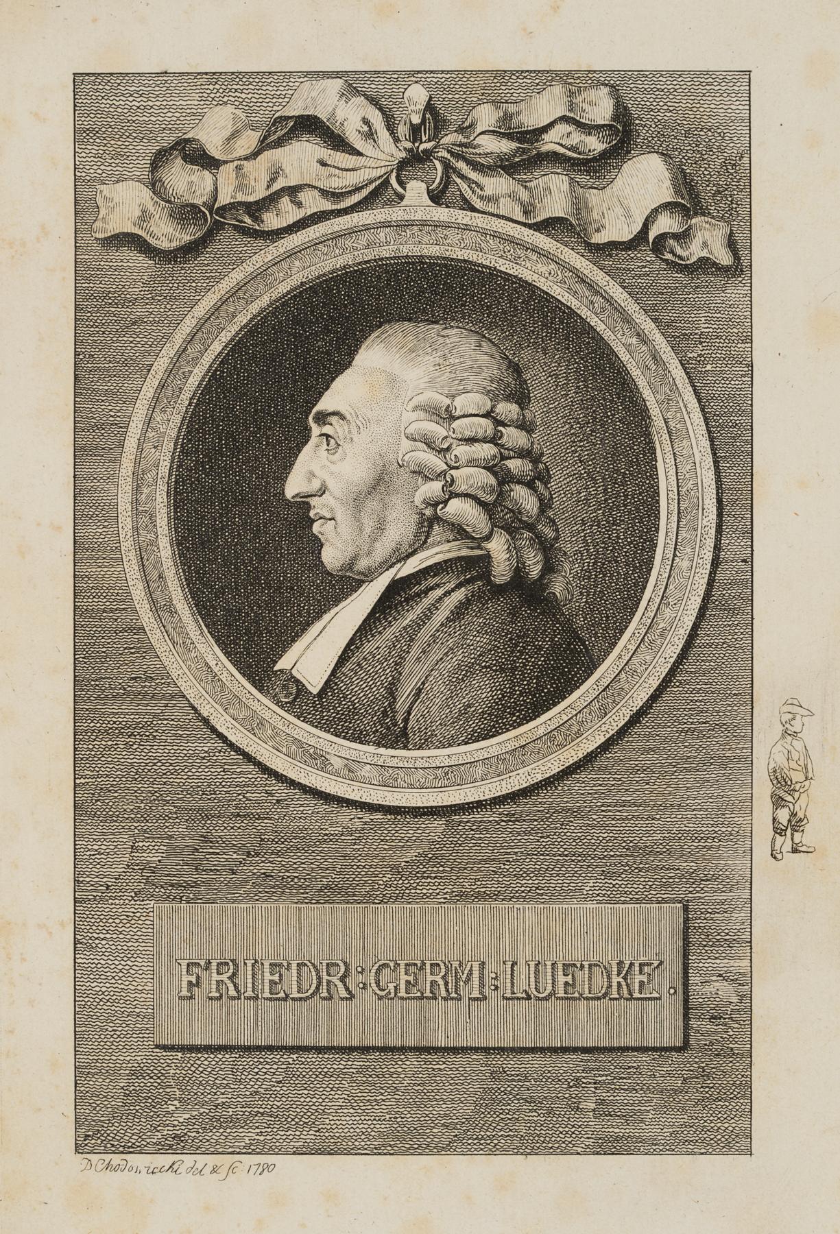 Portrait des Predigers Friedrich Germanus Lüdke