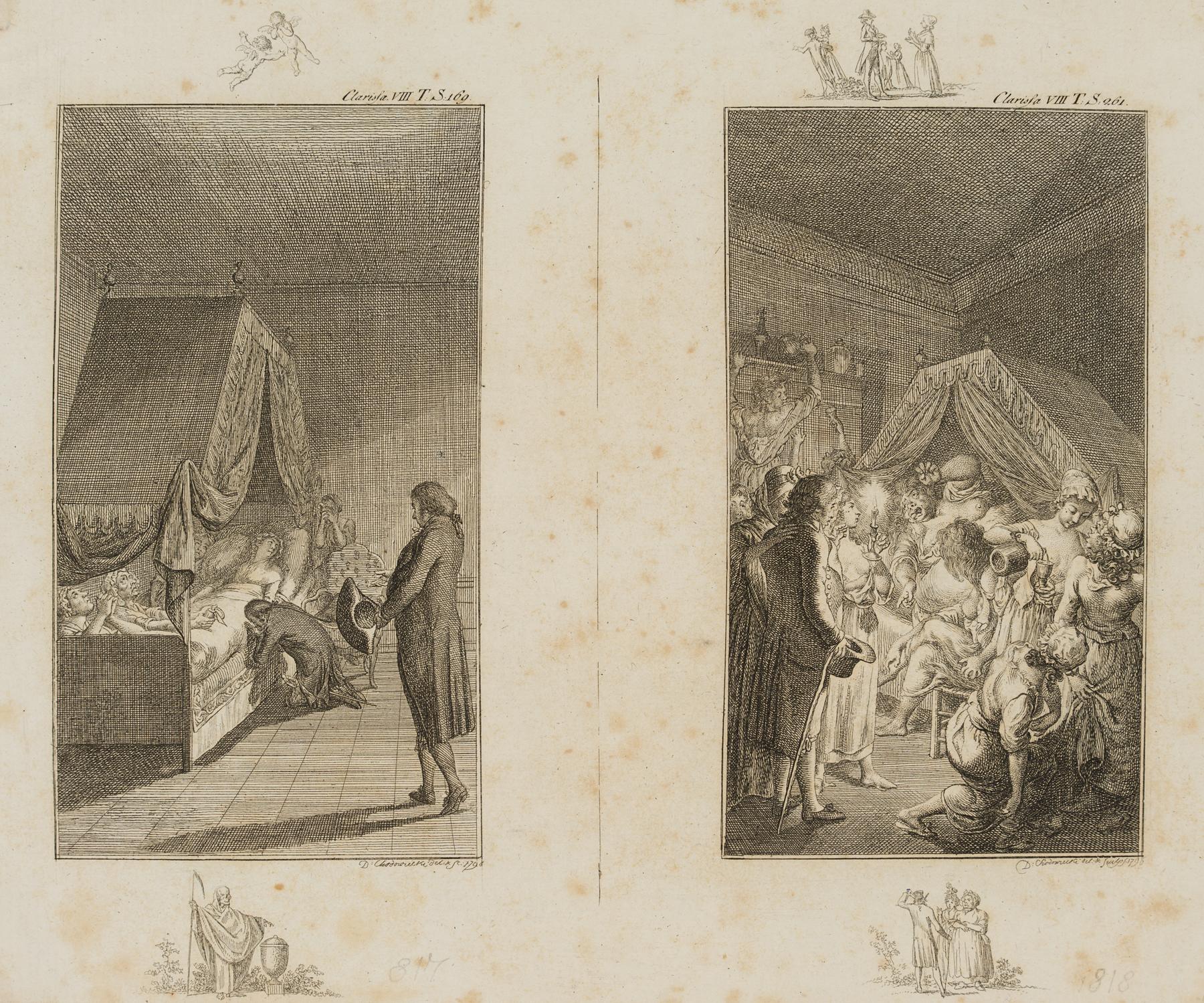 Die friedliche Clarisse im Sterbebett & Die wütende Sinclair im Sterbebett