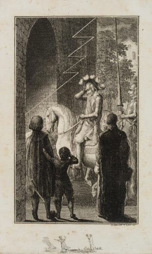 Gustav Adolf erhält ein göttliches Zeichen vor der Verwüstung von Landshut