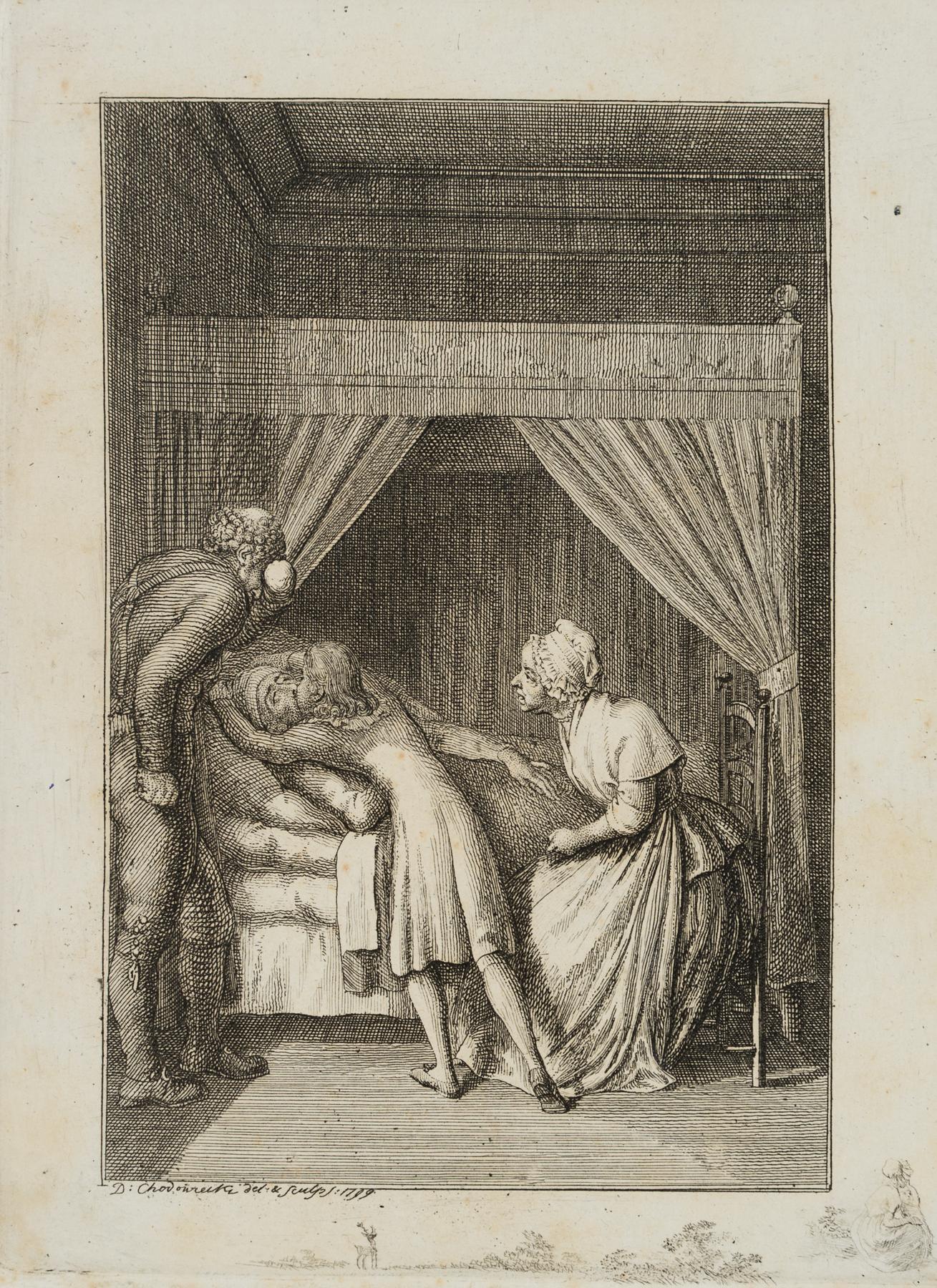 Hermann bei seinem Großvater