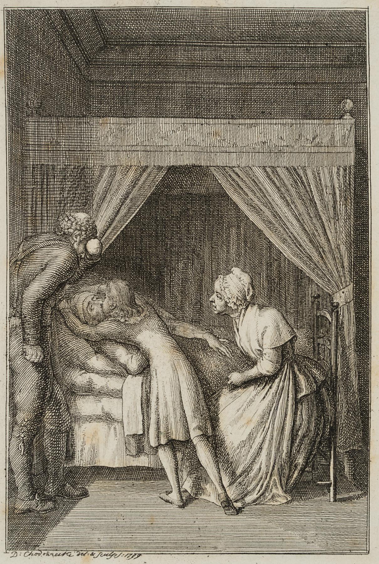 Hermann bei seinem Großvater