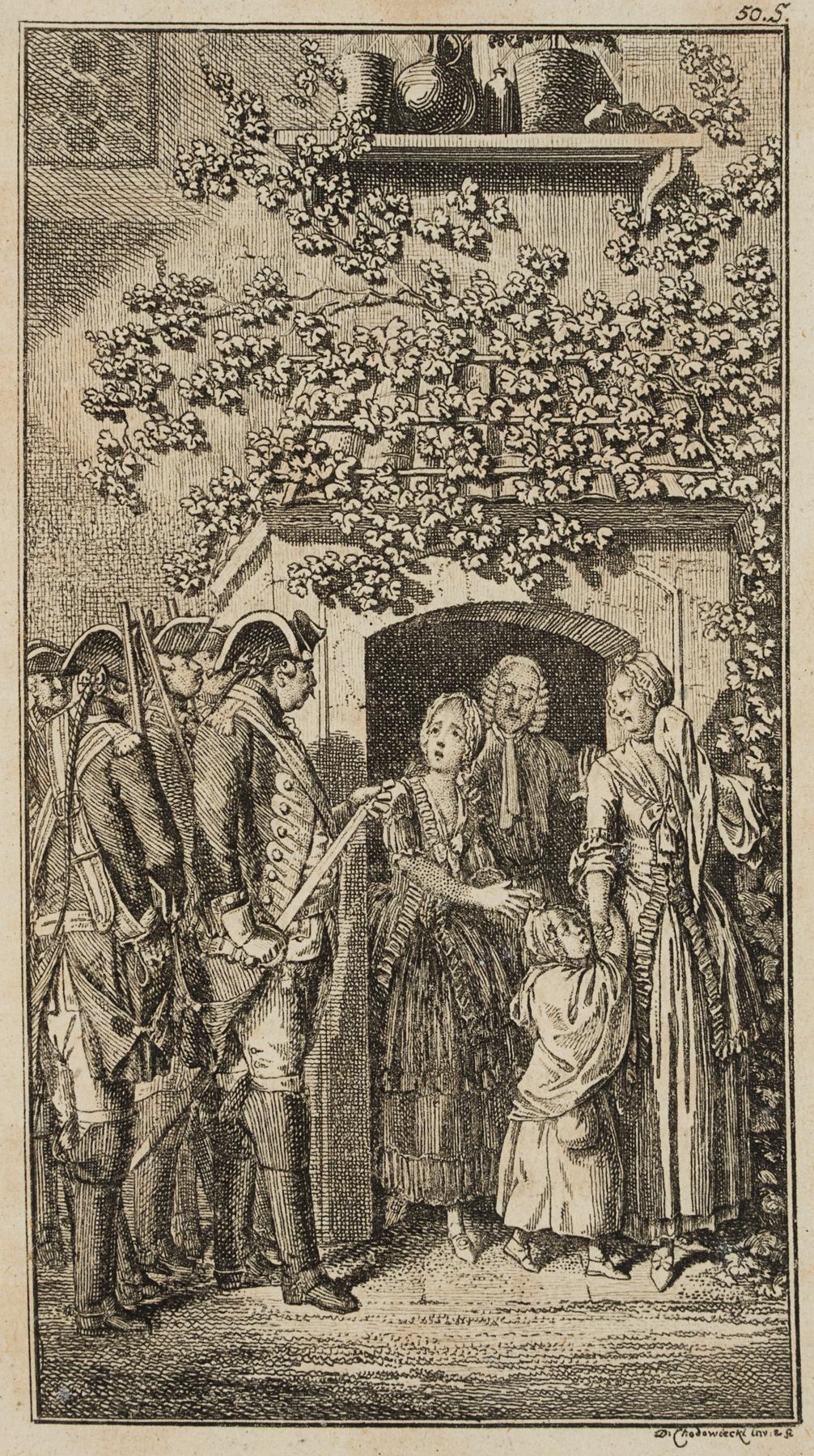 Vertreibung der Familie aus dem Pfarrhaus