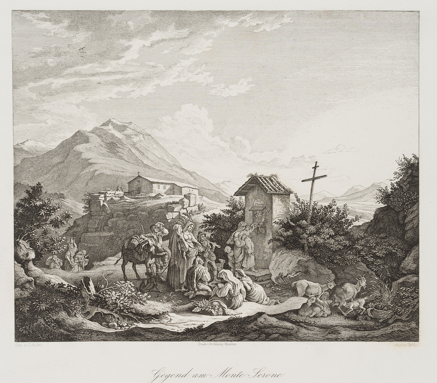 Gegend am Monte Serone