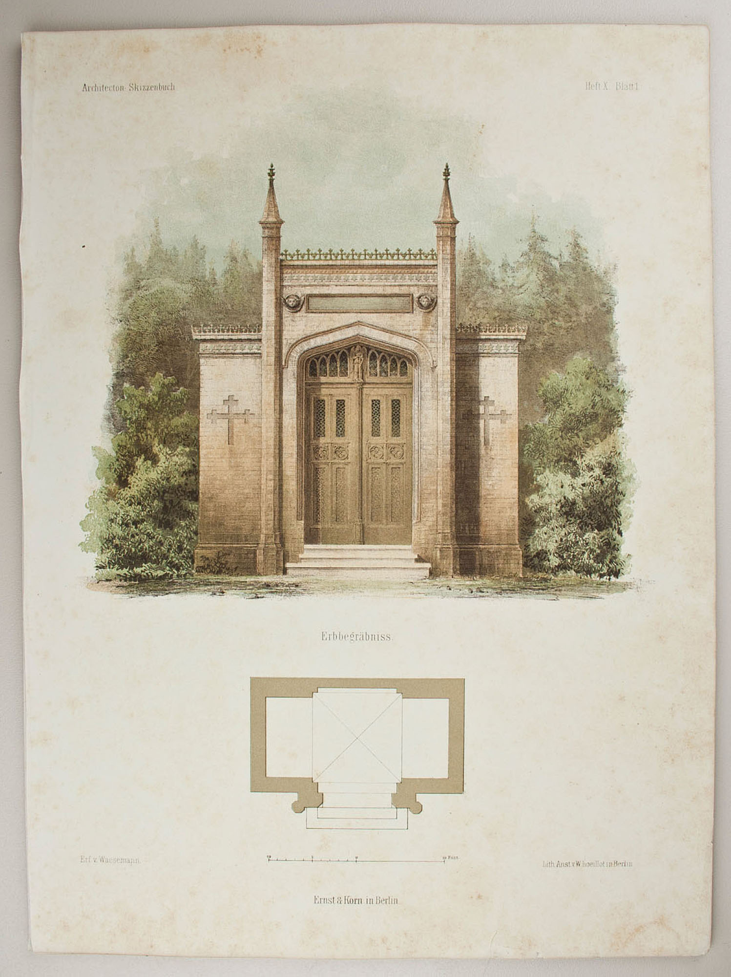 Architektur, Begräbnisstätte