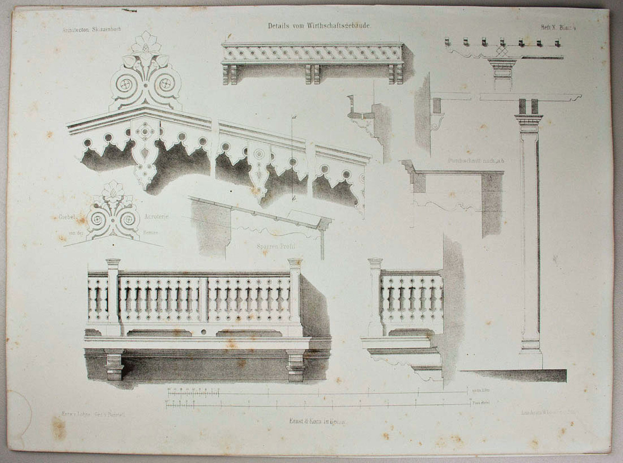 Architektonische Details, Balkone
