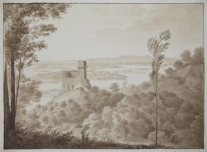 Donautal mit der Ruine Greifenstein