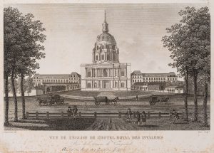 Ansicht des Invalidendomes, Paris
