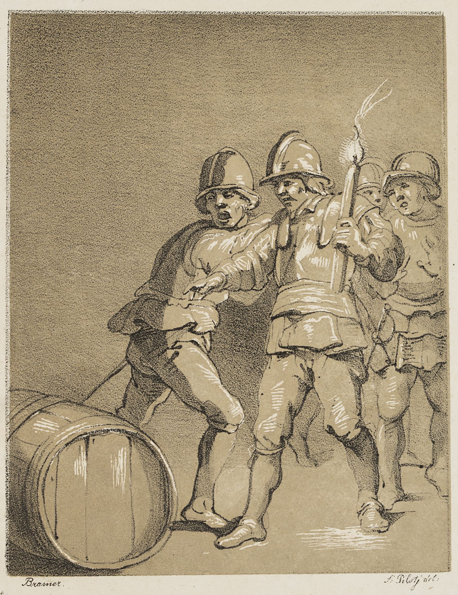 Soldat am Pulverfass
