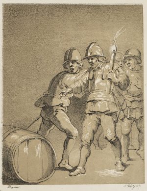 Soldat am Pulverfass
