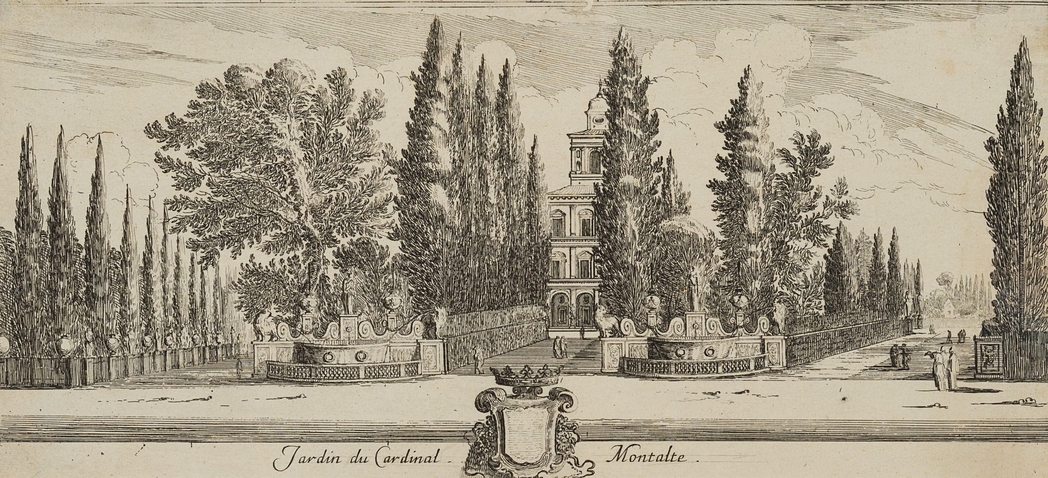 Garten des Cardinal Montalto