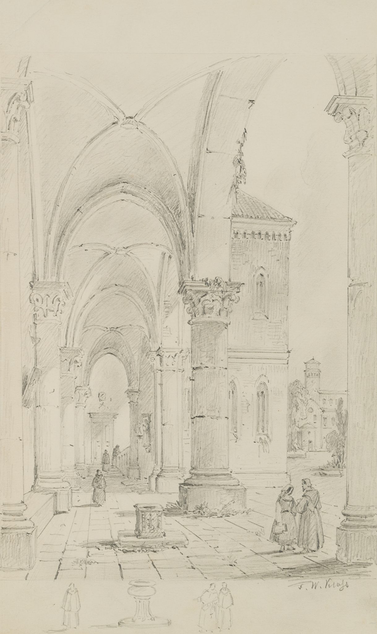 Klosterkirche in Italien