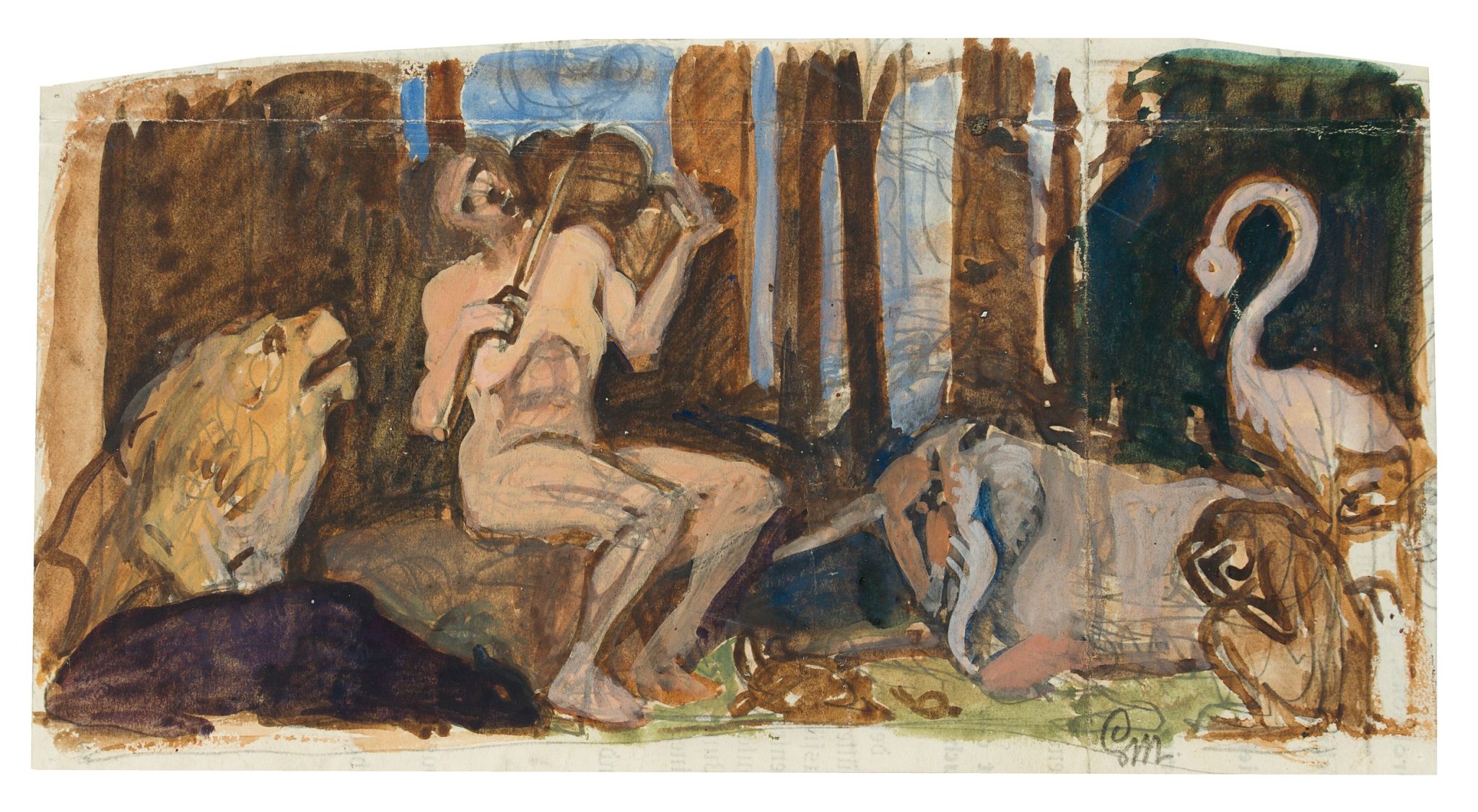 Orpheus musiziert