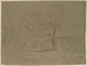 Landschaft mit Bergen