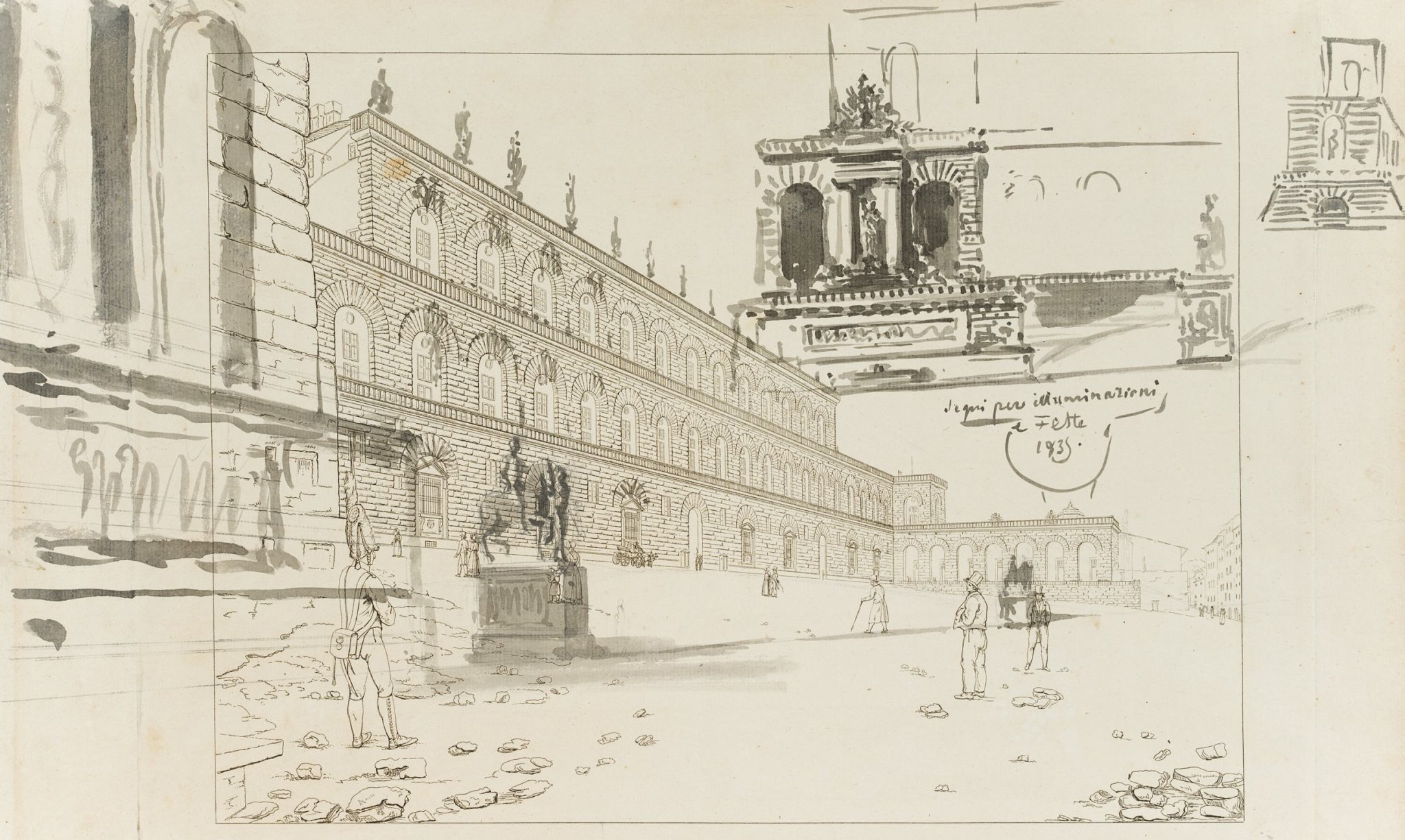 Piazza Pitti, Florenz