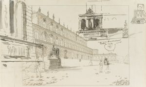 Piazza Pitti, Florenz