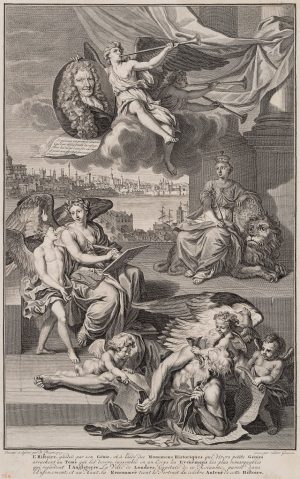 Allegorie auf die Stadt London