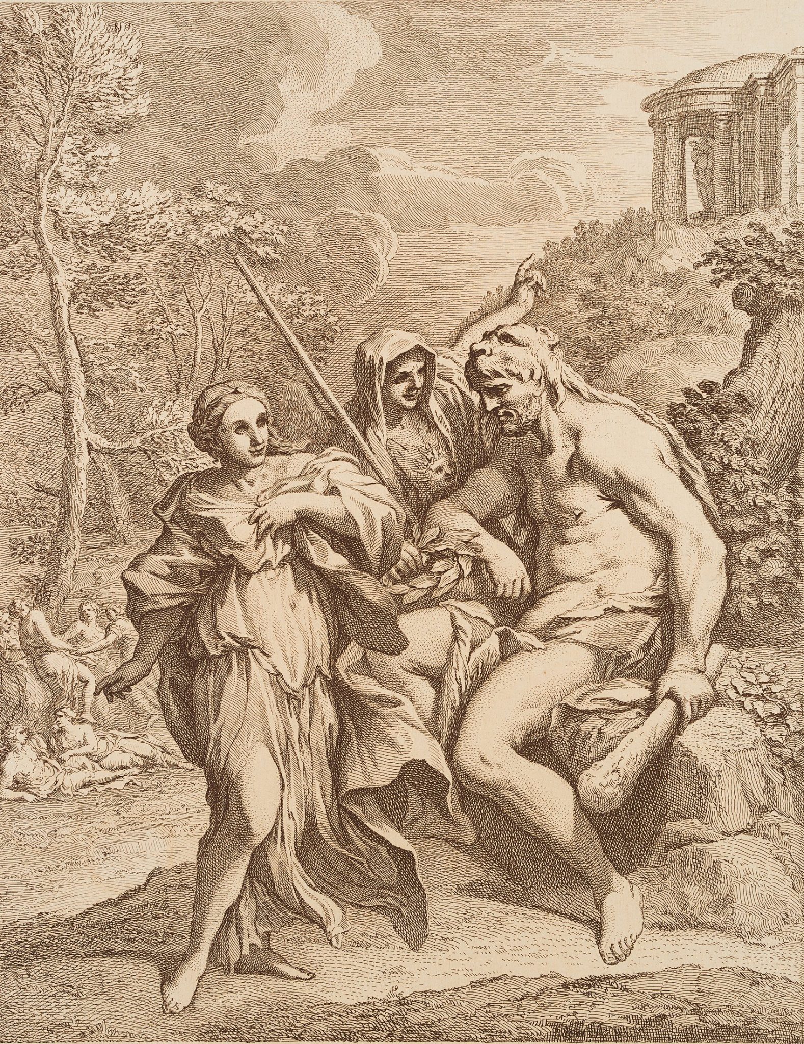 Das Urteil des Herkules