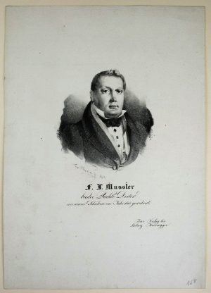 Porträt des F. J. Mussler