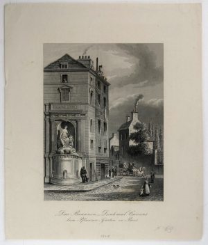 Das Brunnen-Denkmal Cuviers in Paris