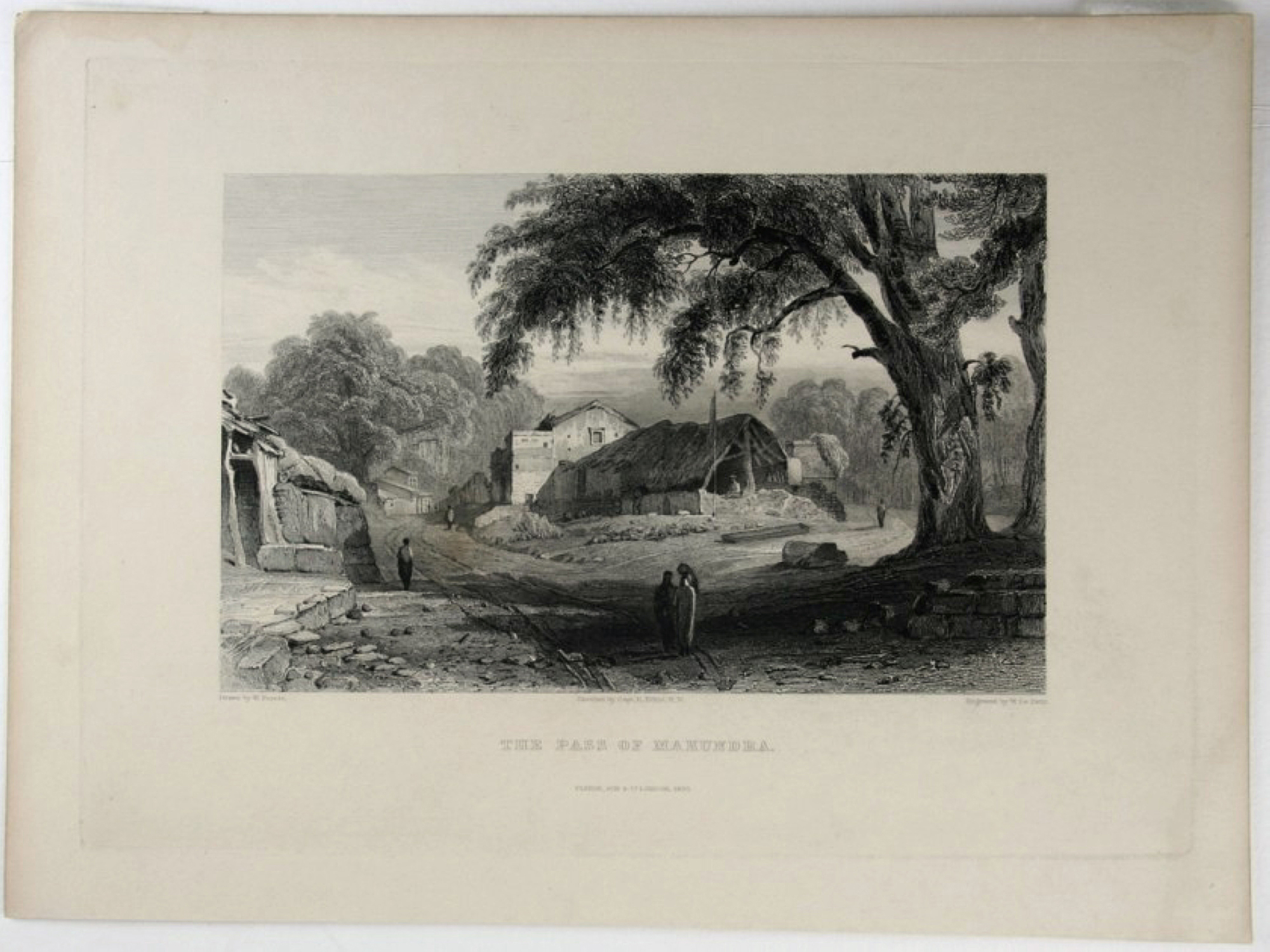 Der Pass von Makundra, Indien