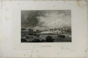 Ansicht von Alessandria in Italien