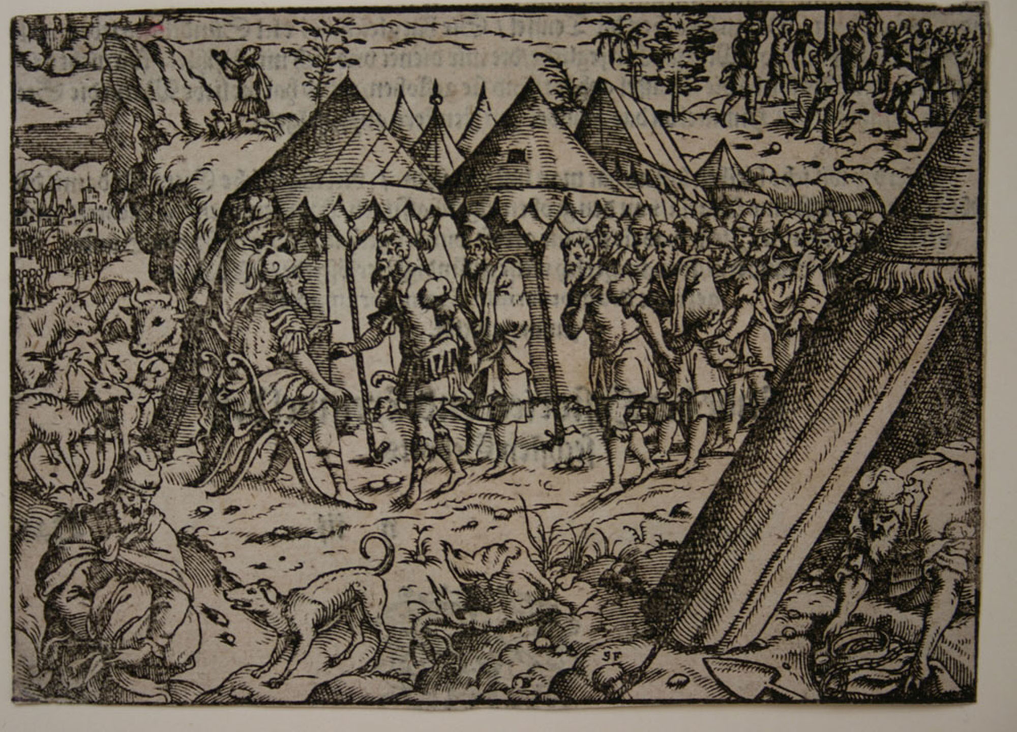 Steinigung und Huldigung