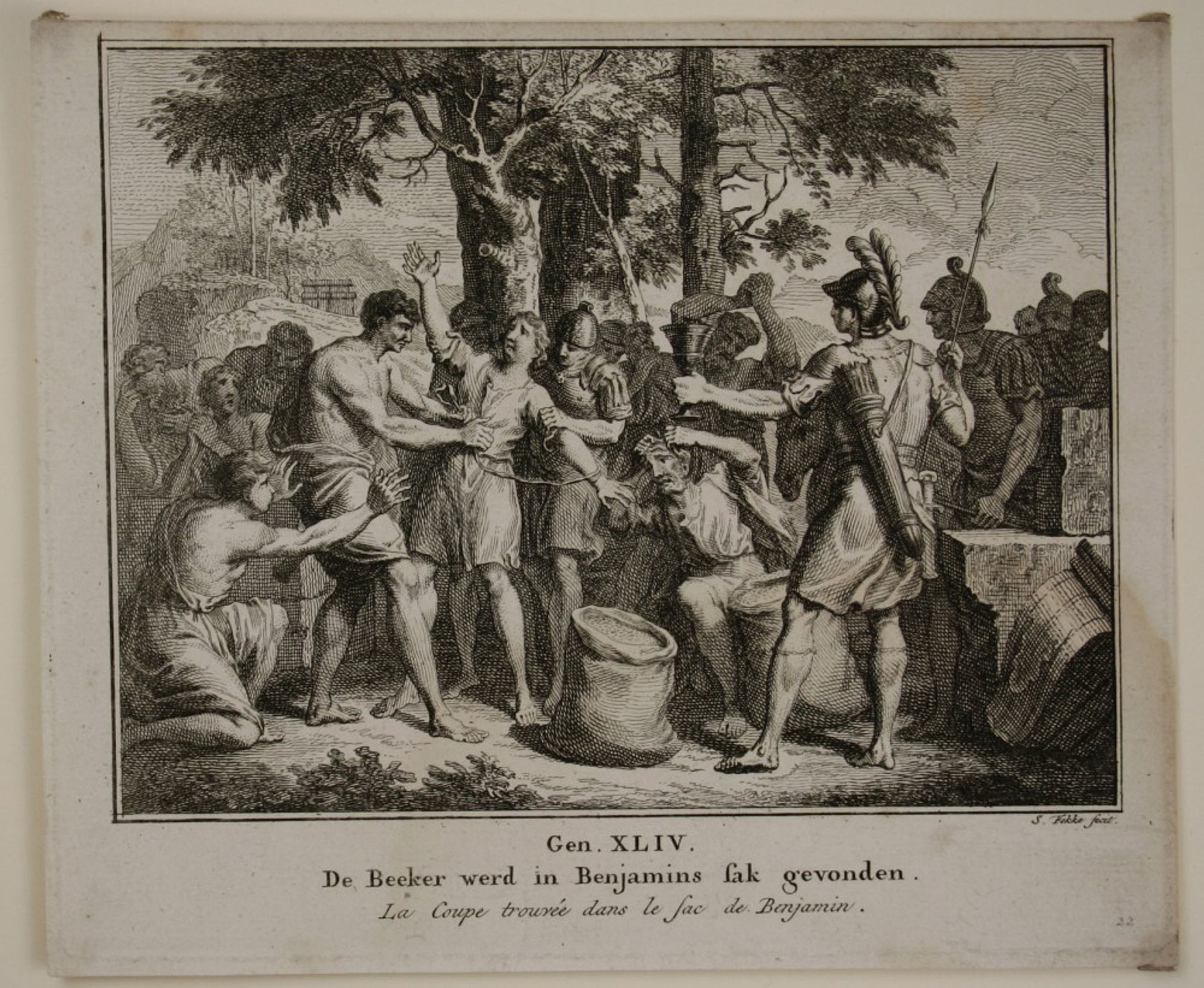 Der silberne Becher bei Benjamin