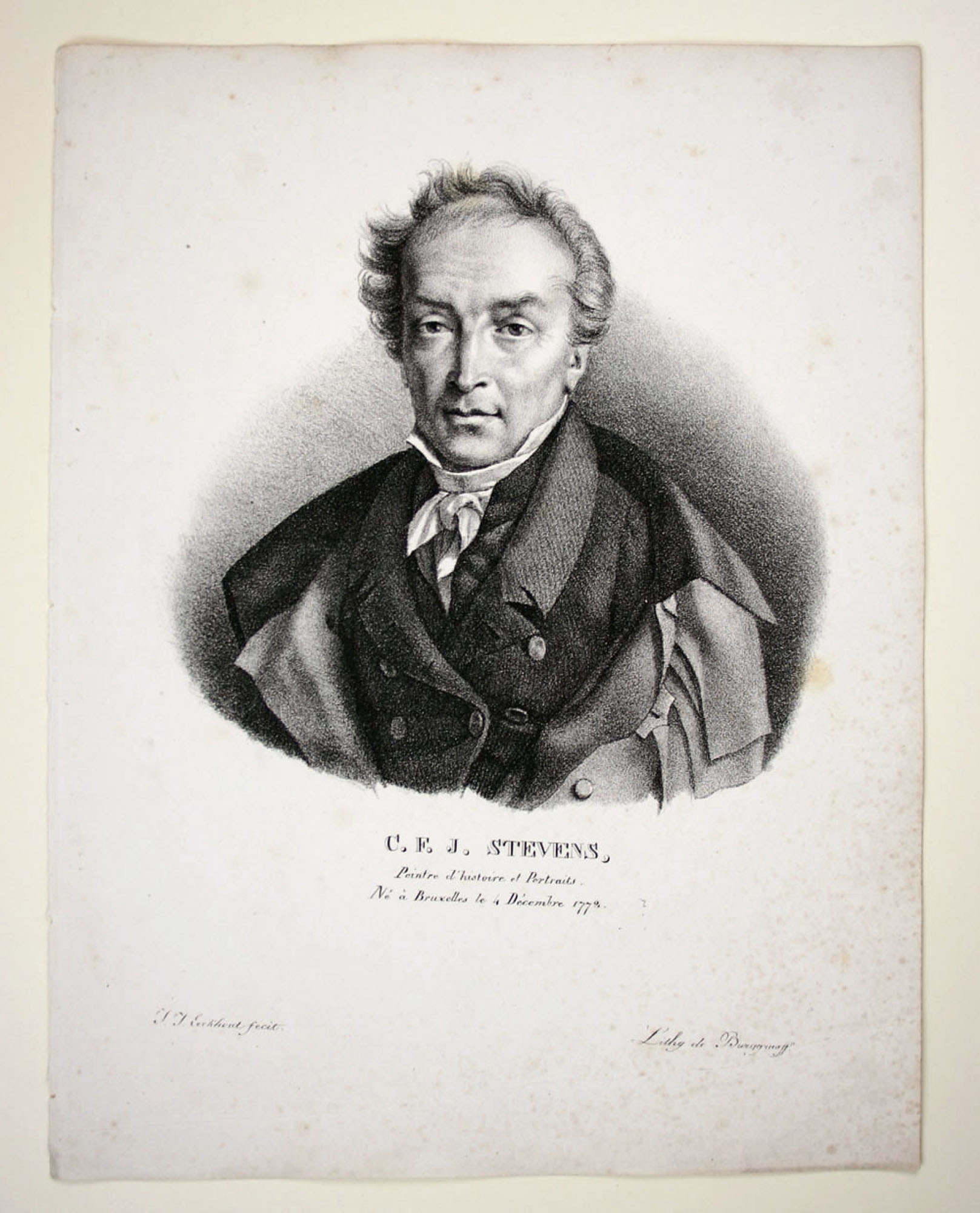 Porträt C. F. J. Stevens