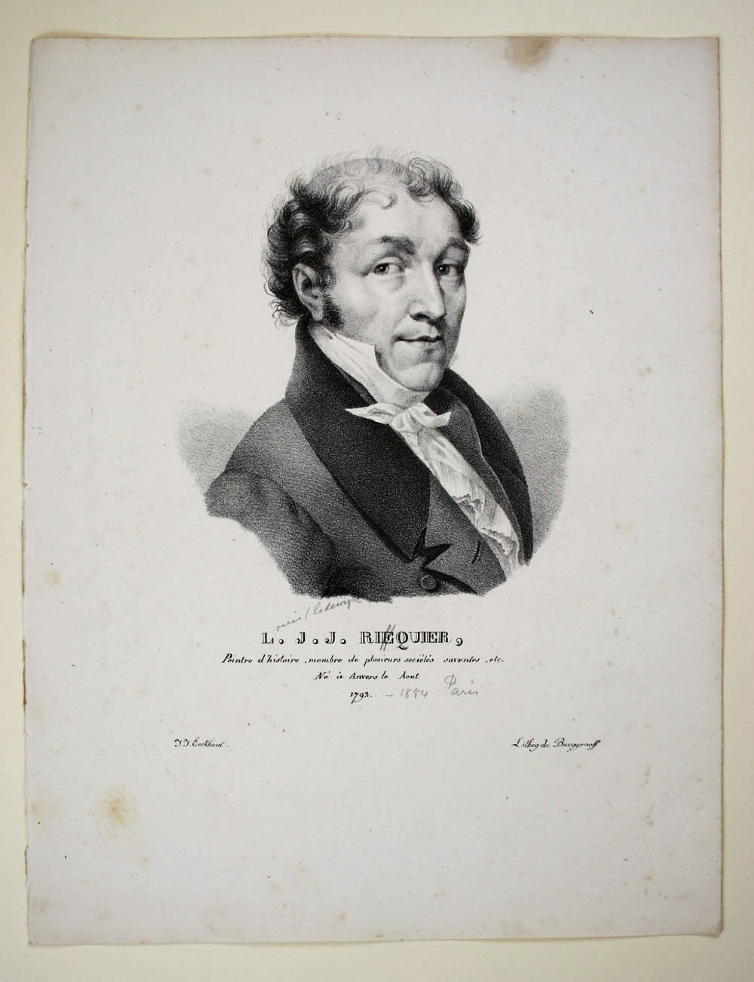 Porträt des Louis Riquier