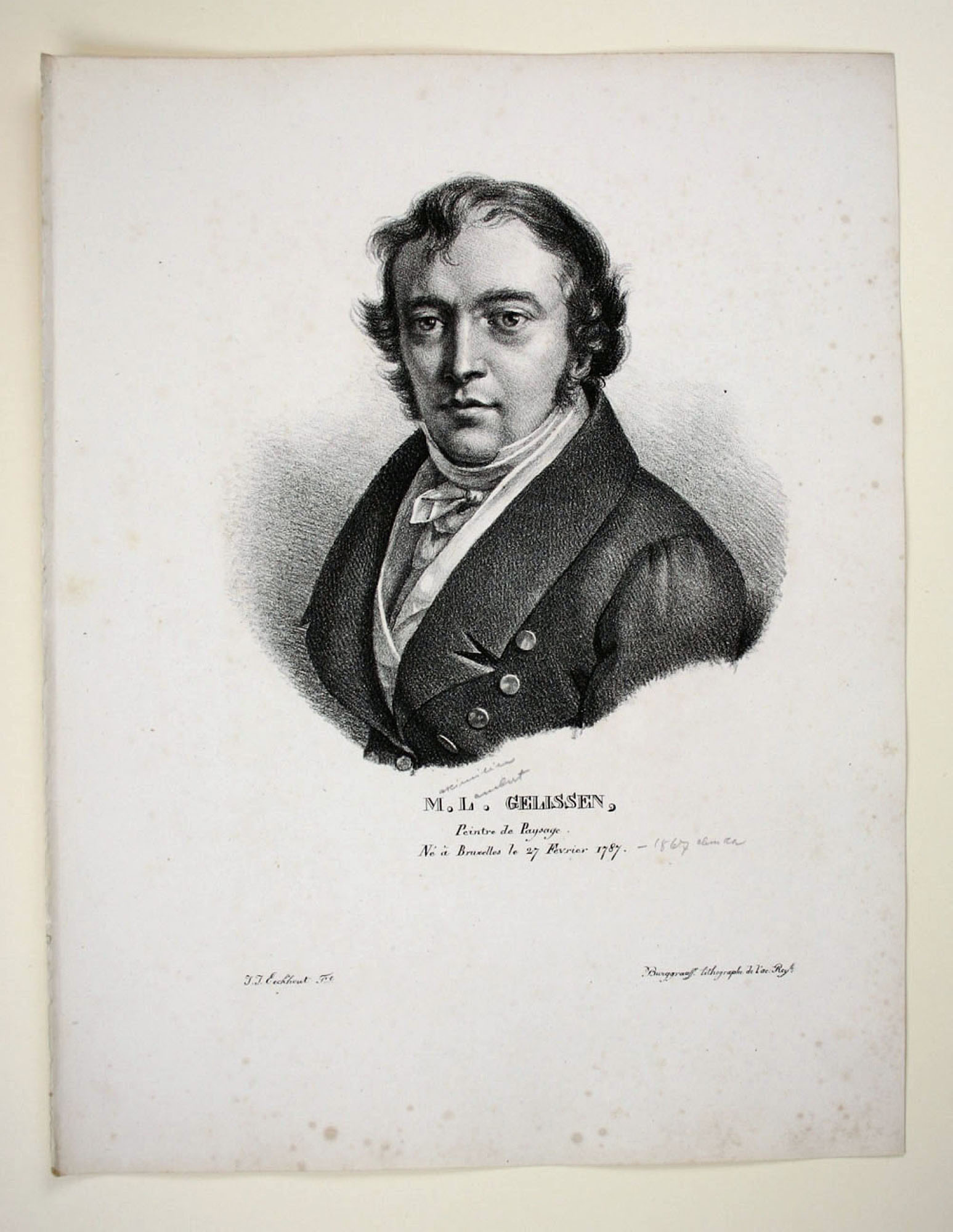 Porträt M. L. Gelissen (1786-1867)