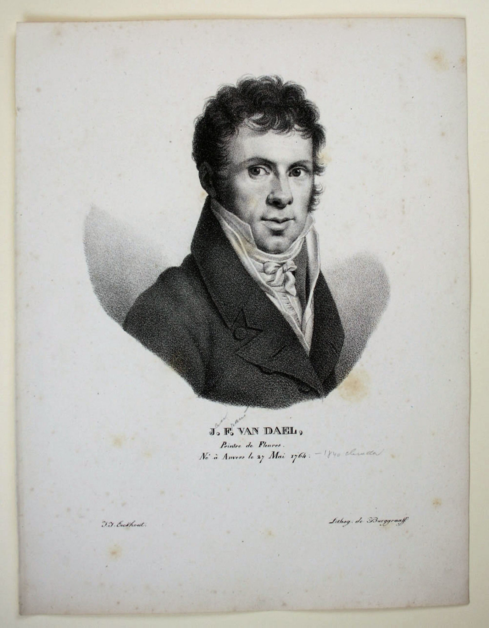 Porträt J. F. van Dael (1764-1840)
