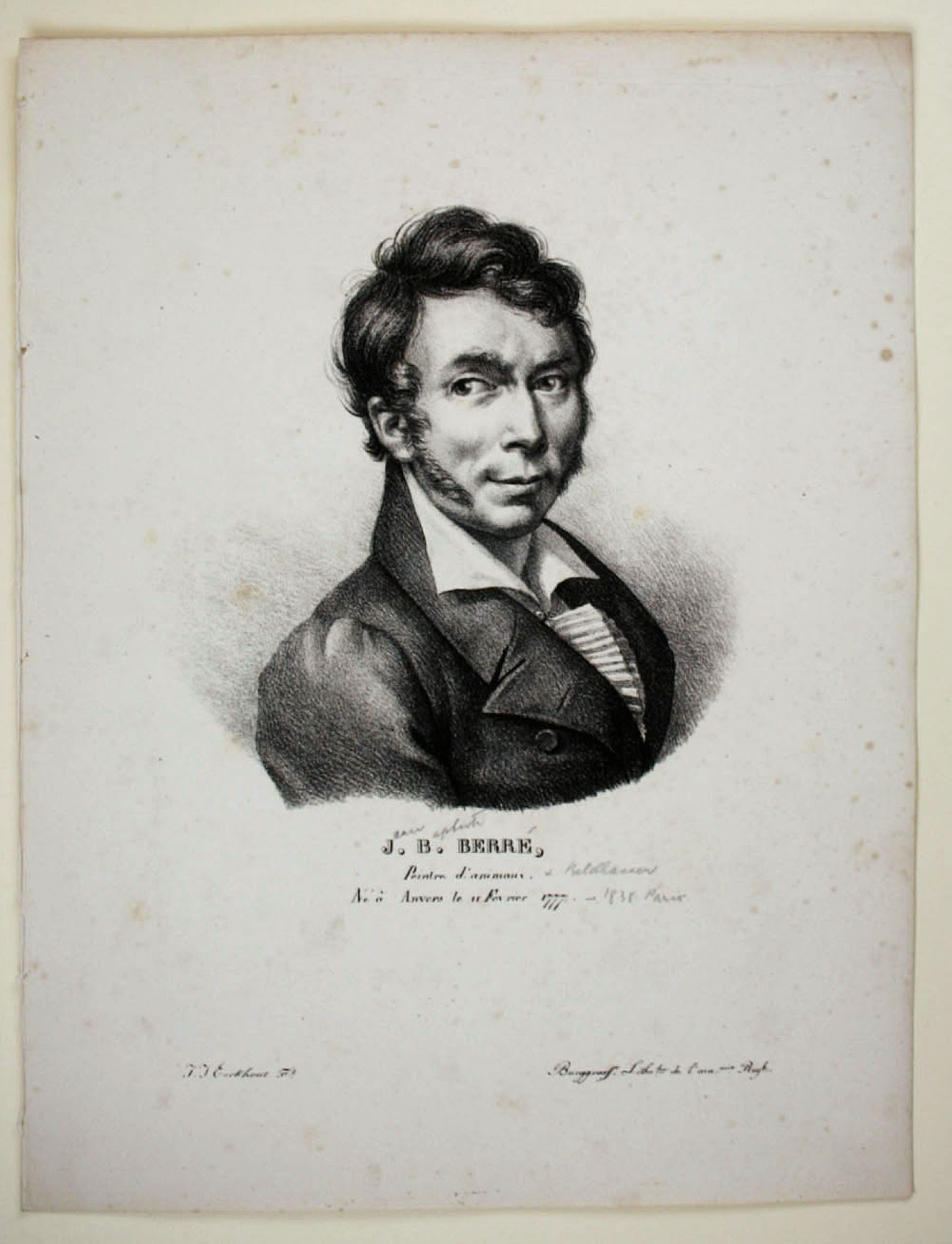 Porträt J. Berré (1777-1839)