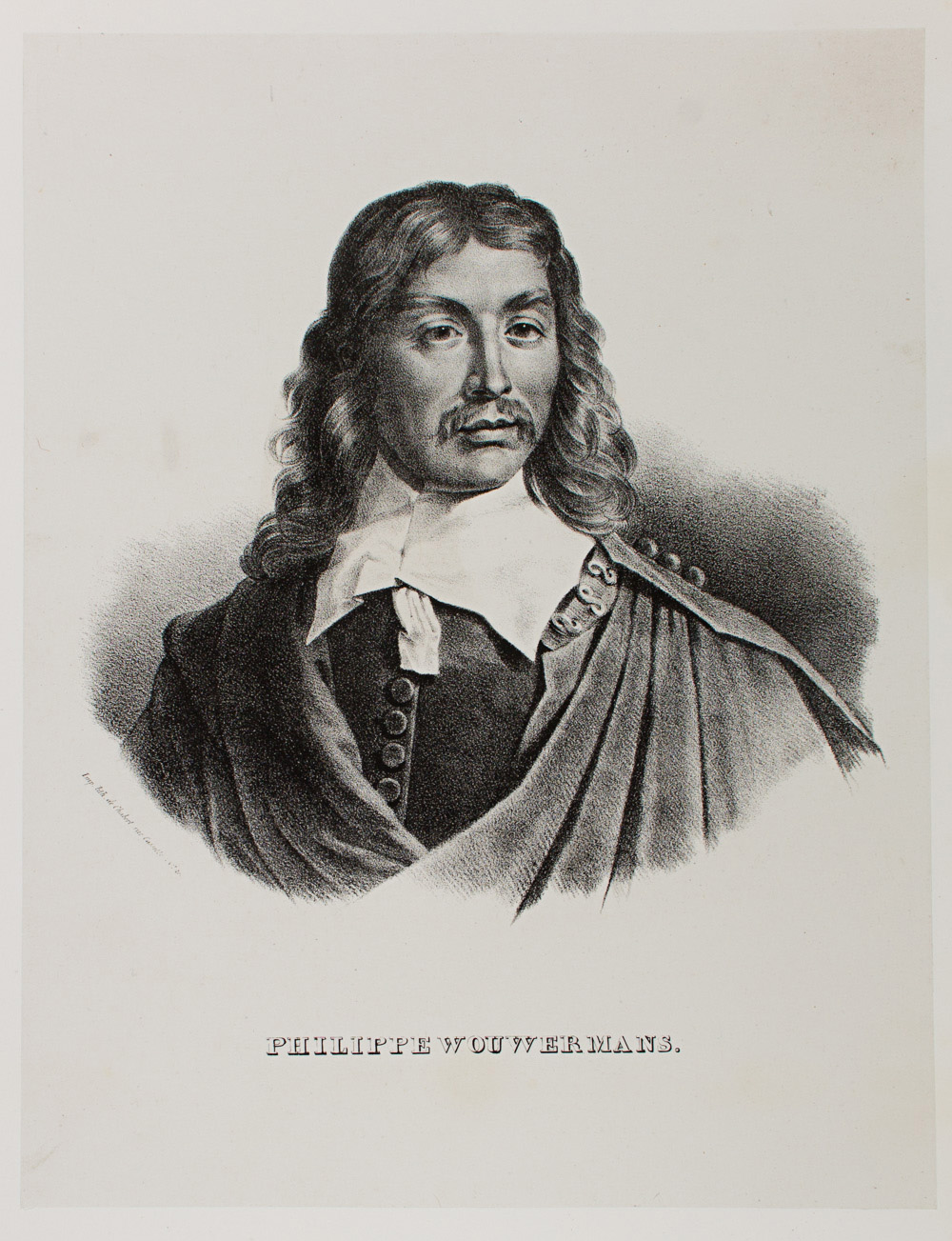 Porträt P. Wouwerman (1619-1668)