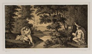 Aphrodite mit Nymphe