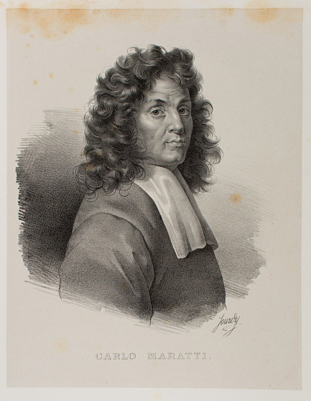 Porträt C. Maratta (1625-1713)