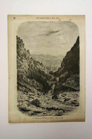 Schlucht von El-Khantara in Algerien