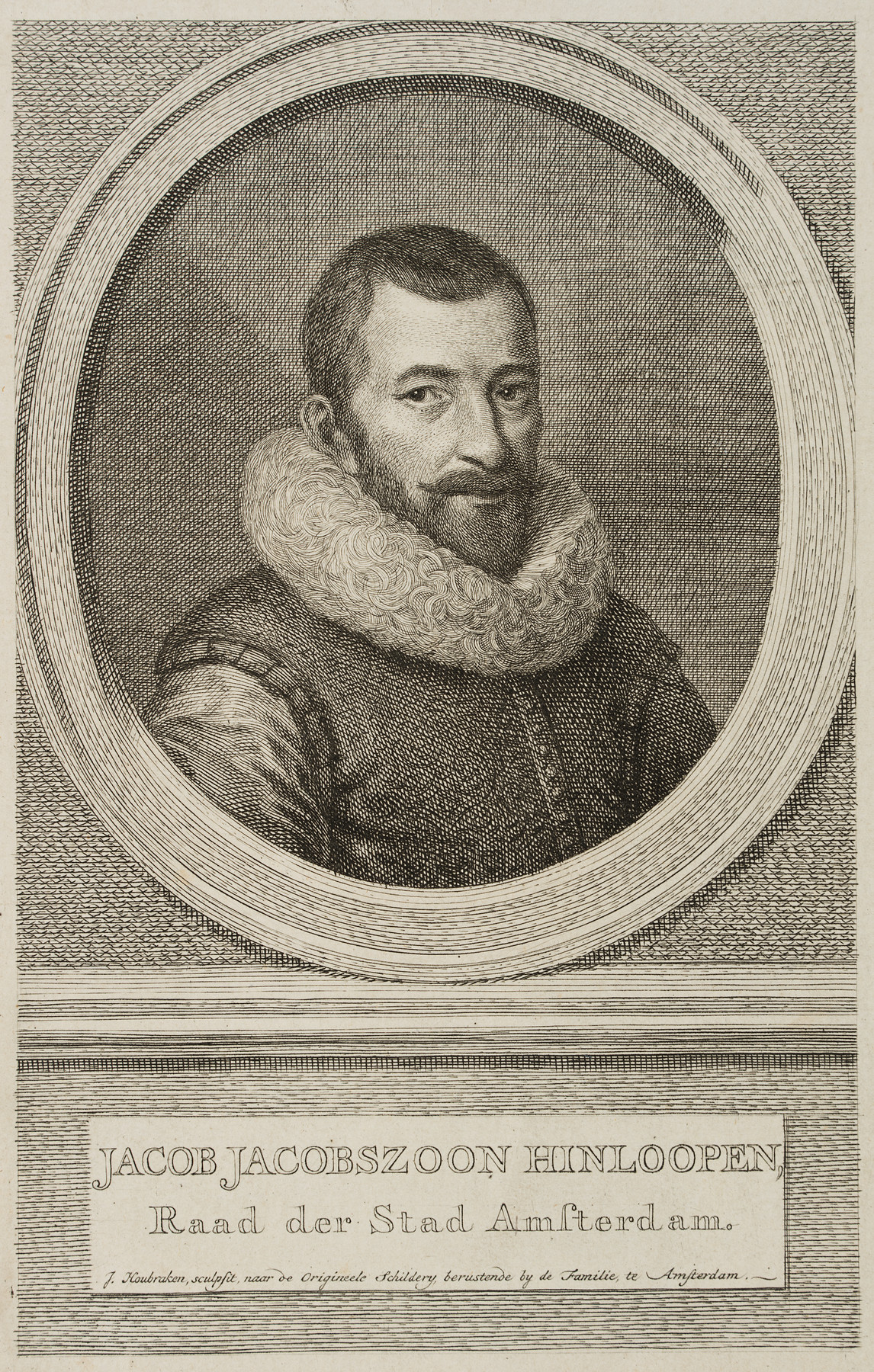 J.Hinloopen, Stadtrat von Amsterdam