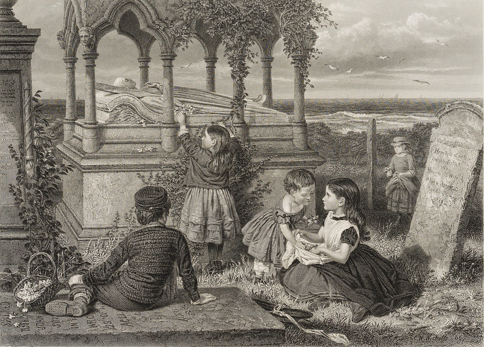 Das Grabmal der Grace Darling